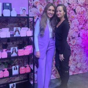Jenny avec une cliente Jenny Coiff