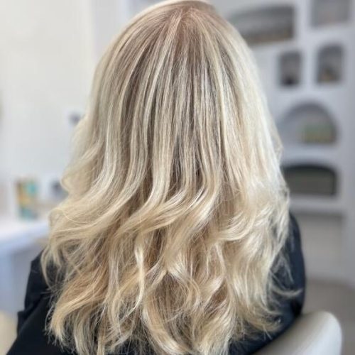 Blond cheveux mi-long Jenny Coiff